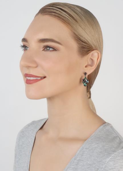 black/violet - Afternoon Tea de Luxe - Konplott earrings